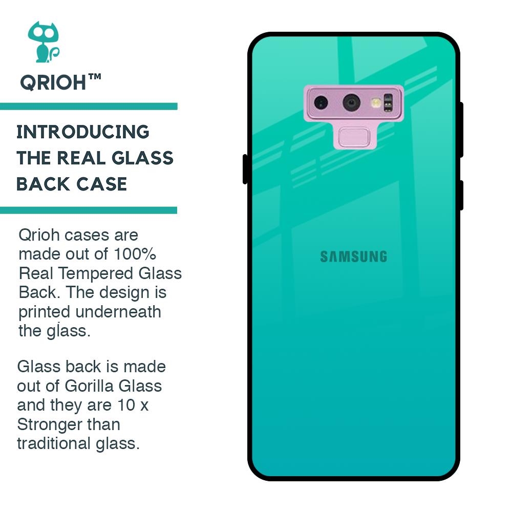 Cuba Blue Glass Case For Samsung Galaxy Note 9