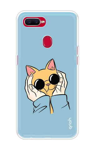 Attitude Cat Oppo F9 Back Cover