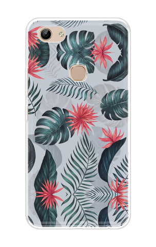 Retro Floral Leaf Vivo Y81 Back Cover