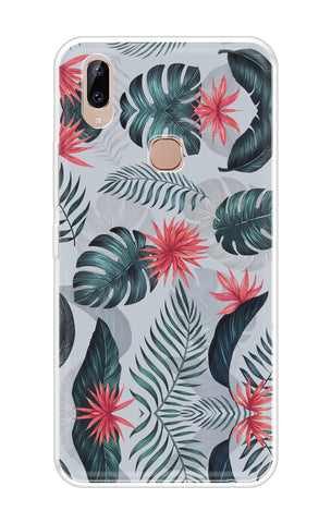 Retro Floral Leaf Vivo Y83 Pro Back Cover