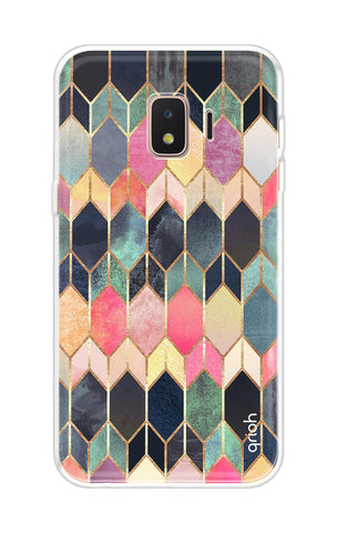 Shimmery Pattern Samsung J2 Core Back Cover