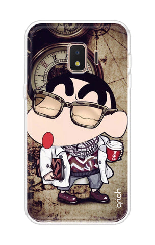 Nerdy Shinchan Samsung J2 Core Back Cover