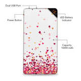 Cluster of Hearts 10000 mAh Universal Power Bank