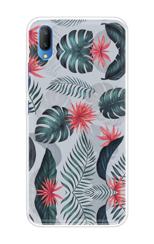 Retro Floral Leaf Vivo V11 Back Cover