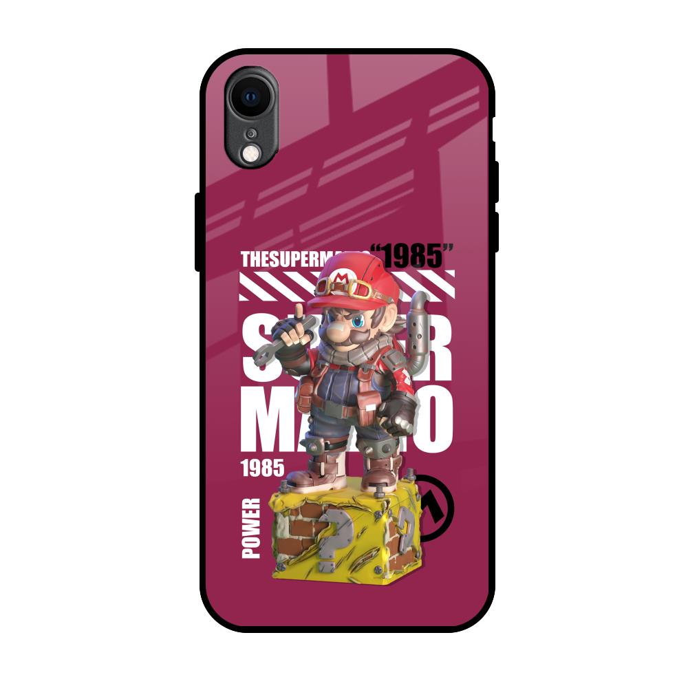 Gangster Hero iPhone XR Glass Back Cover Online