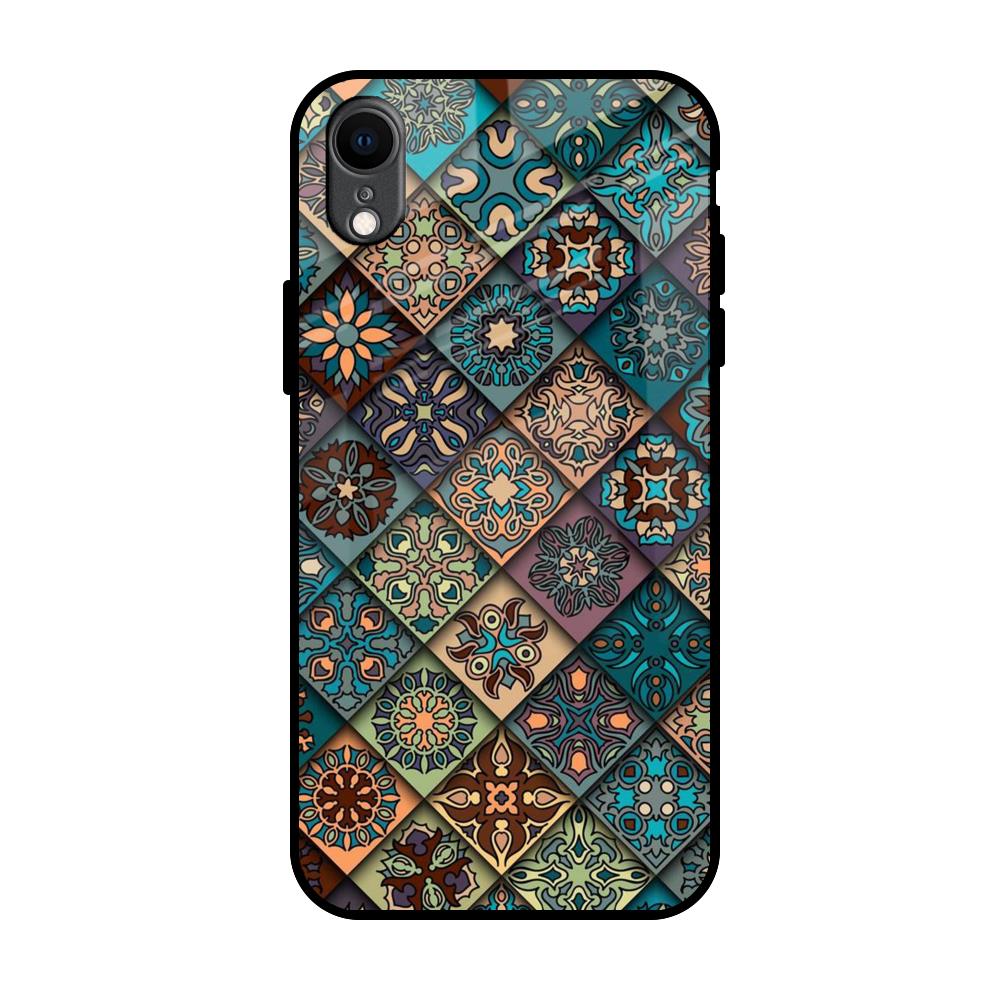 Retro Art iPhone XR Glass Back Cover Online