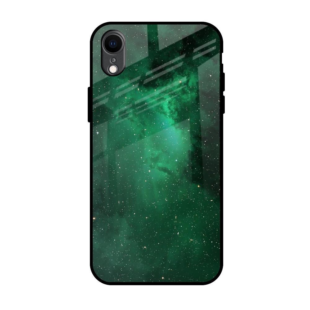 Emerald Firefly iPhone XR Glass Back Cover Online