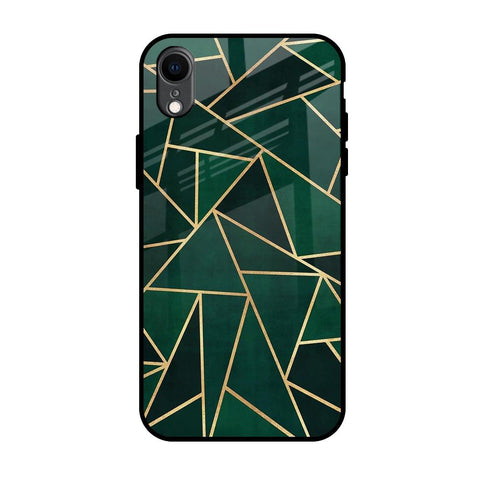 Abstract Green iPhone XR Glass Back Cover Online