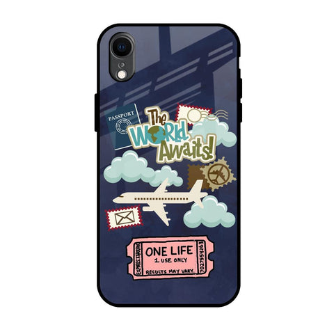 Tour The World iPhone XR Glass Back Cover Online