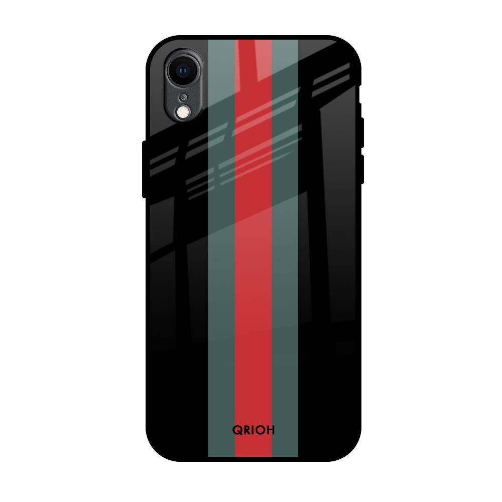 Vertical Stripes iPhone XR Glass Back Cover Online