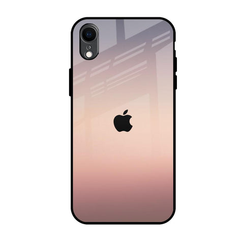 Golden Mauve iPhone XR Glass Back Cover Online