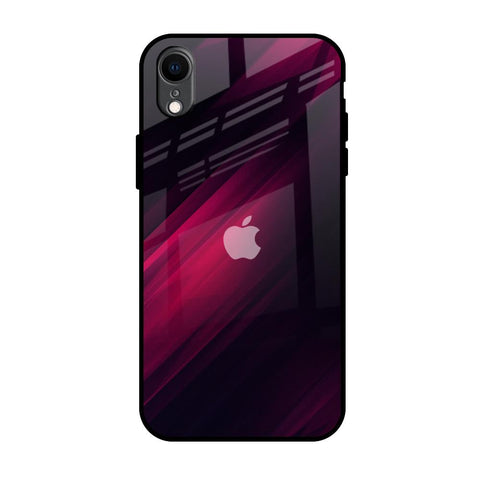 Razor Black iPhone XR Glass Back Cover Online