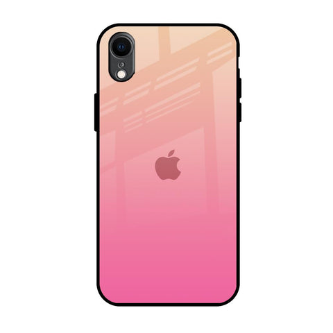 Pastel Pink Gradient iPhone XR Glass Back Cover Online