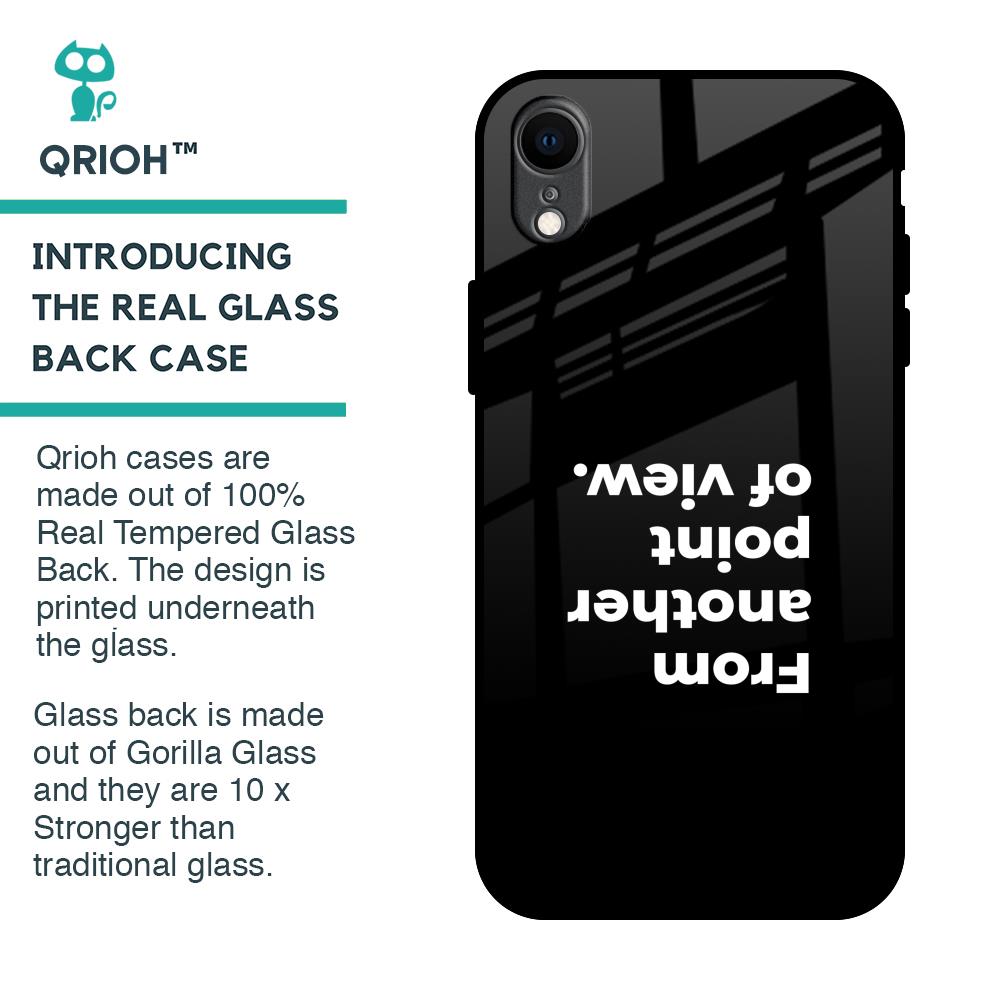 Motivation Glass Case for iPhone XR