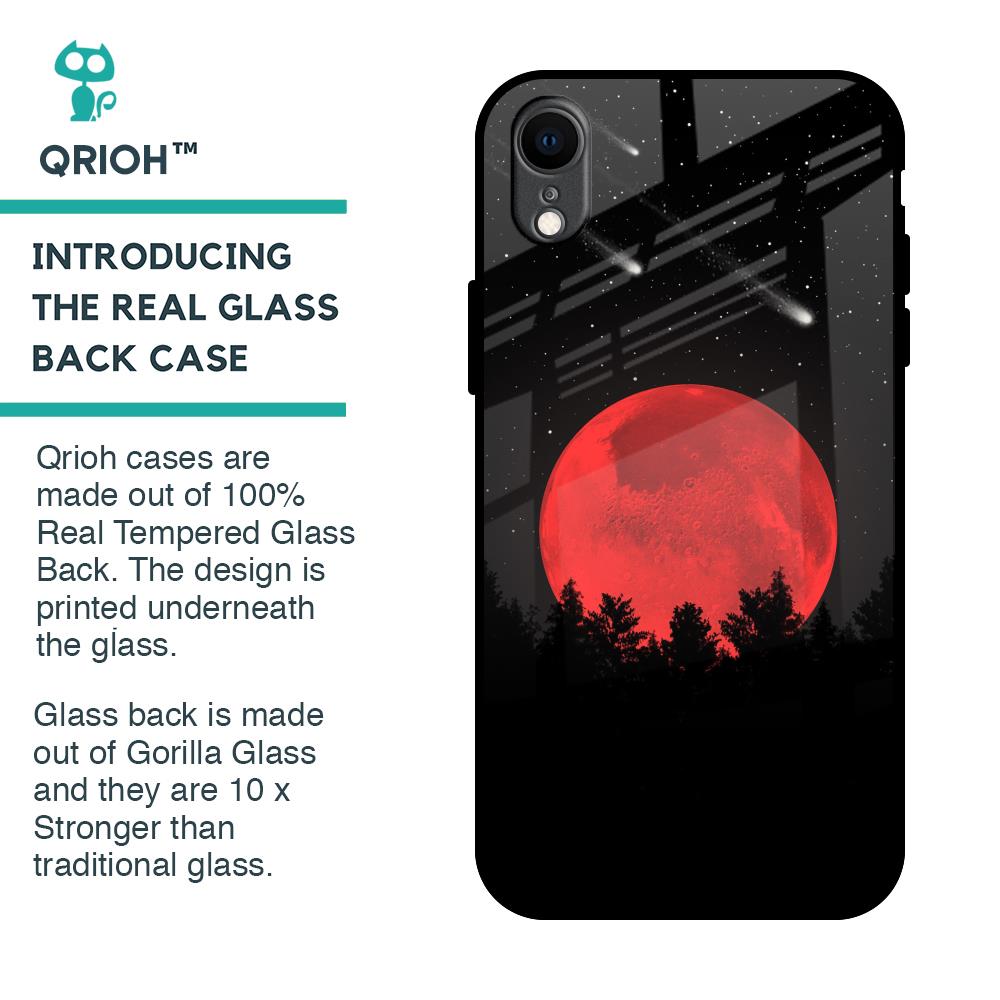 Moonlight Aesthetic Glass Case For iPhone XR