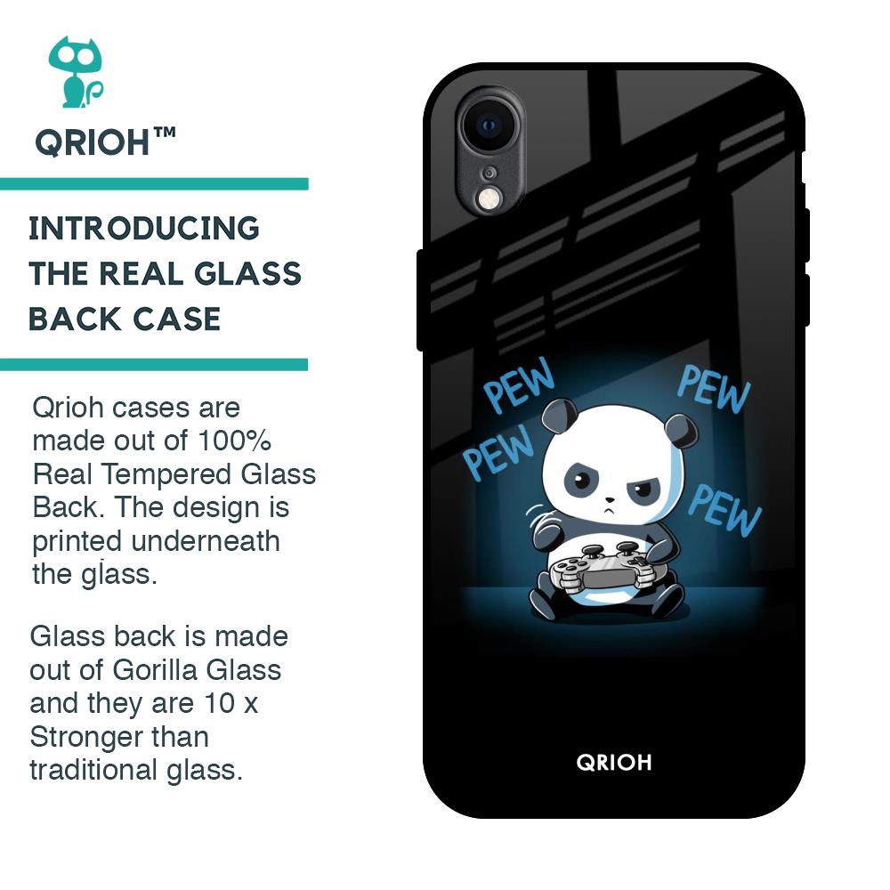 Pew Pew Glass Case for iPhone XR