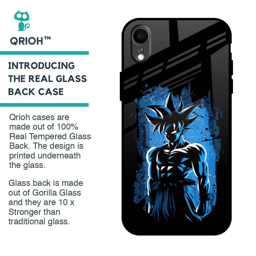 Splatter Instinct Glass Case for iPhone XR