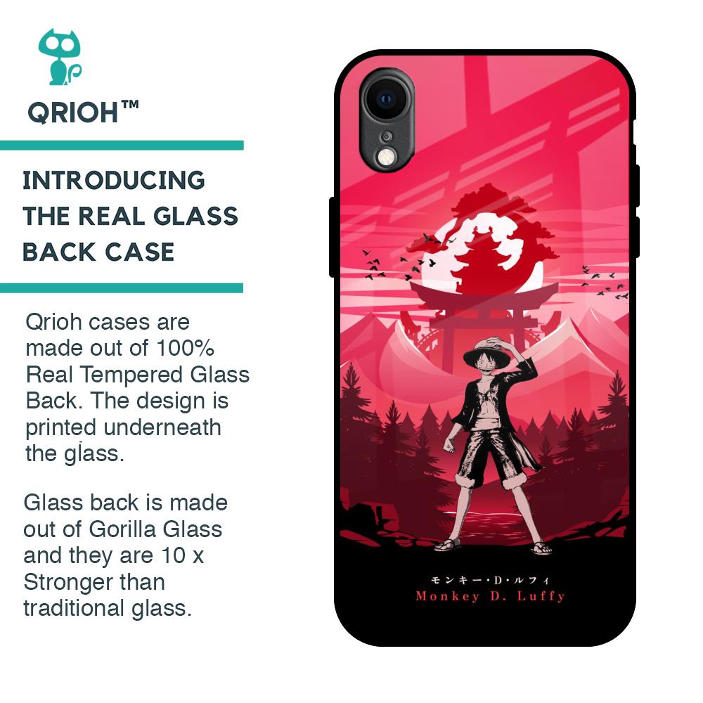Lost In Forest Glass Case for iPhone XR