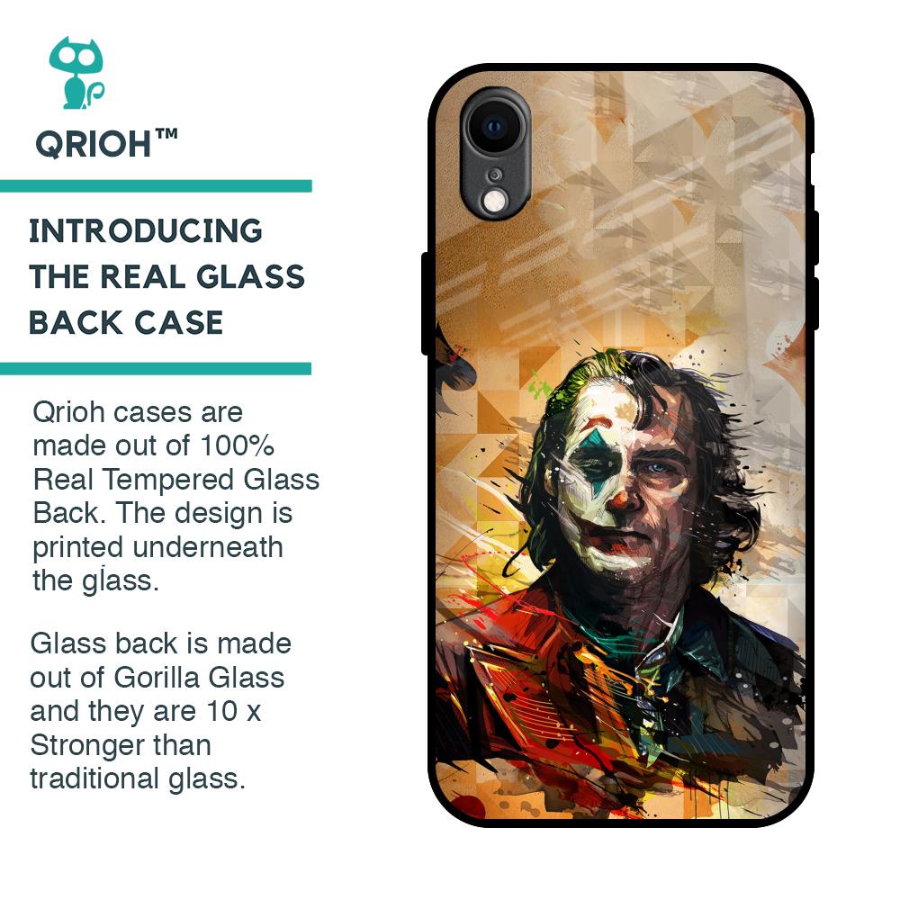 Psycho Villain Glass Case for iPhone XR