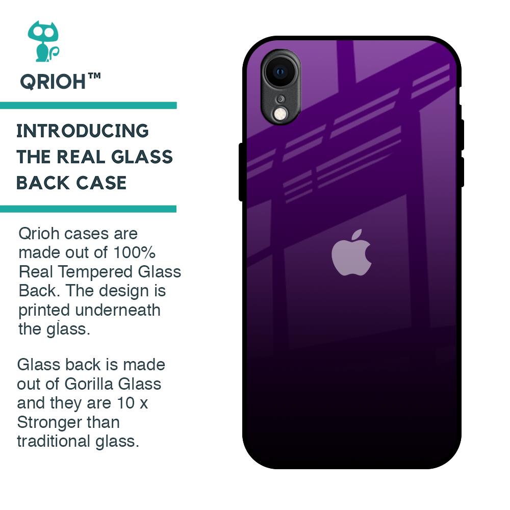 Harbor Royal Blue Glass Case For iPhone XR