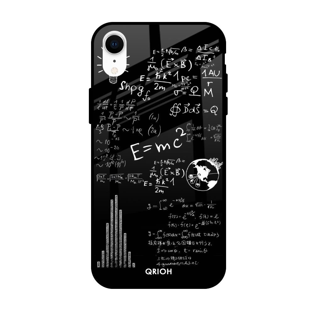 Funny Math Apple iPhone XR Glass Cases & Covers Online