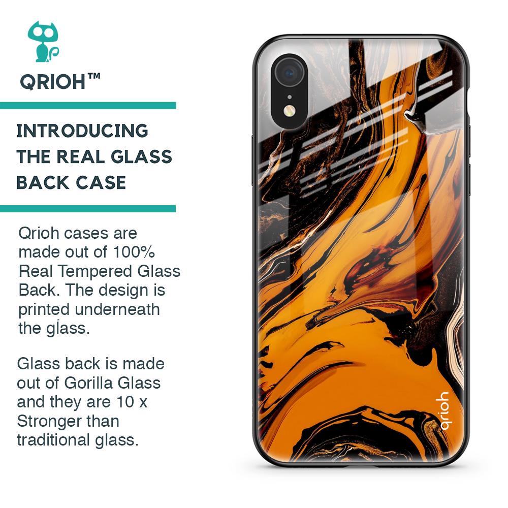 Secret Vapor Glass Case for iPhone XR