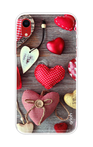 Valentine Hearts iPhone XR Back Cover