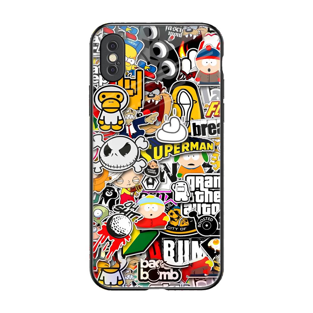 Boosted iPhone XS Glass Back Cover Online