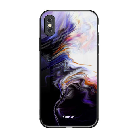 Enigma Smoke iPhone XS Glass Back Cover Online