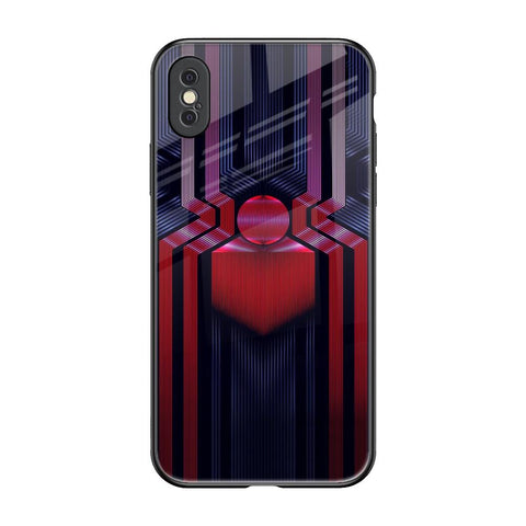 Super Art Logo iPhone XS Glass Back Cover Online