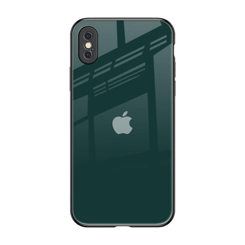 Olive iPhone XS Glass Back Cover Online