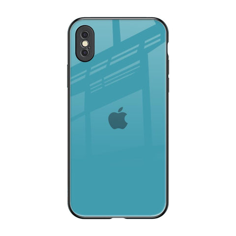 Oceanic Turquiose iPhone XS Glass Back Cover Online