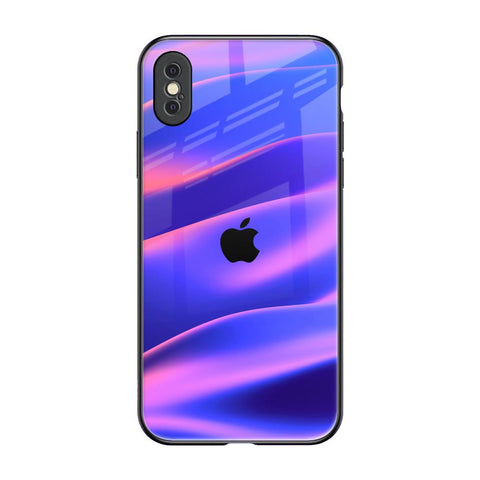 Colorful Dunes iPhone XS Glass Back Cover Online