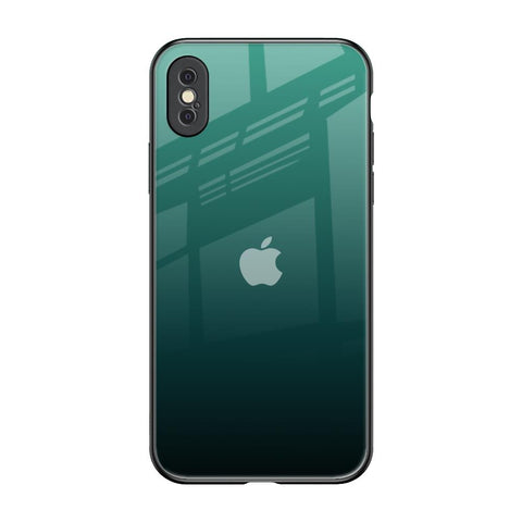 Palm Green iPhone XS Glass Back Cover Online