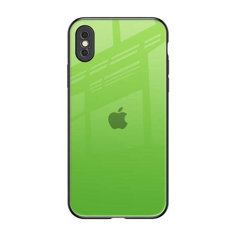 Paradise Green iPhone XS Glass Back Cover Online