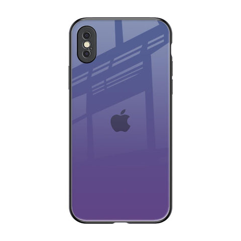Indigo Pastel iPhone XS Glass Back Cover Online