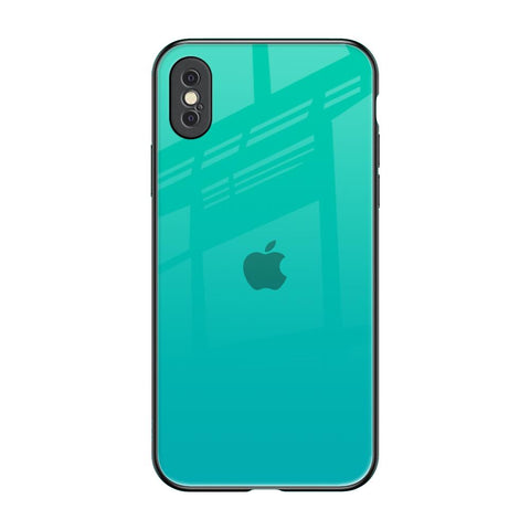 Cuba Blue iPhone XS Glass Back Cover Online
