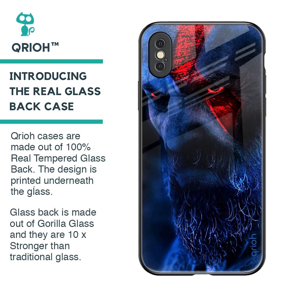 God Of War Glass Case For iPhone XS