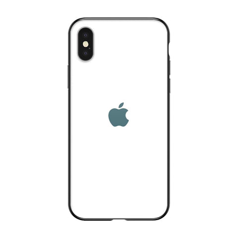 Arctic White iPhone XS Glass Cases & Covers Online