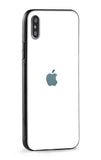 Arctic White Glass Case for iPhone XS