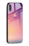 Lavender Purple Glass case for iPhone XS
