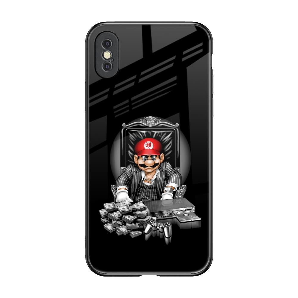 Dark Secret iPhone XS Max Glass Back Cover Online