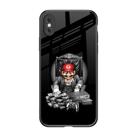 Dark Secret iPhone XS Max Glass Back Cover Online