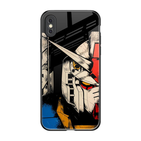 Transformer Art iPhone XS Max Glass Back Cover Online