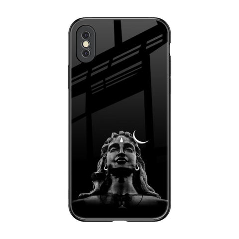 Adiyogi iPhone XS Max Glass Back Cover Online
