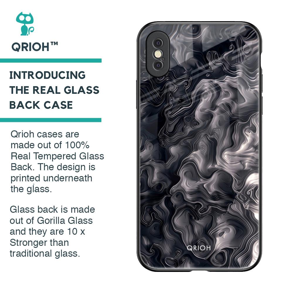 Cryptic Smoke Glass Case for iPhone XS Max