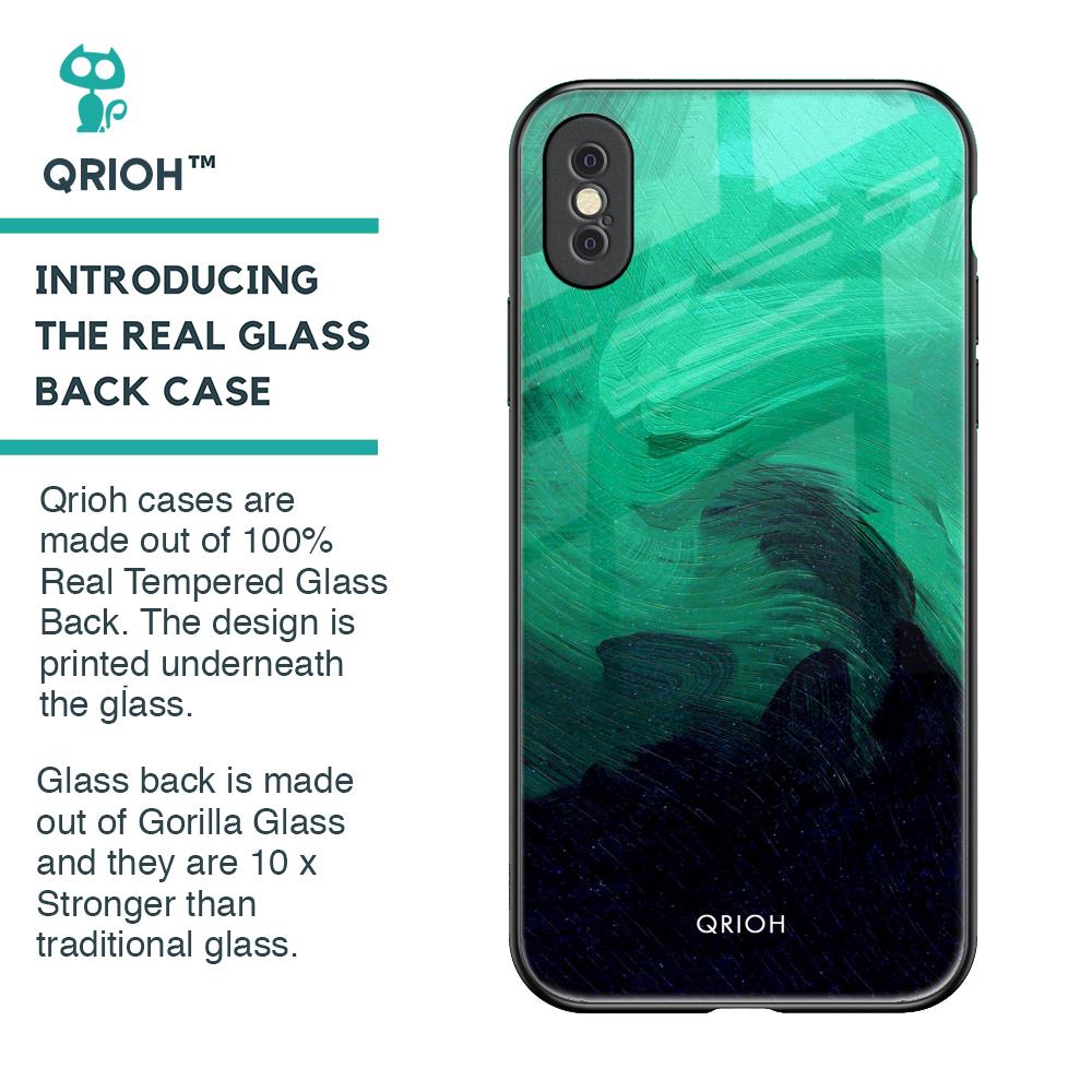 Scarlet Amber Glass Case for iPhone XS Max