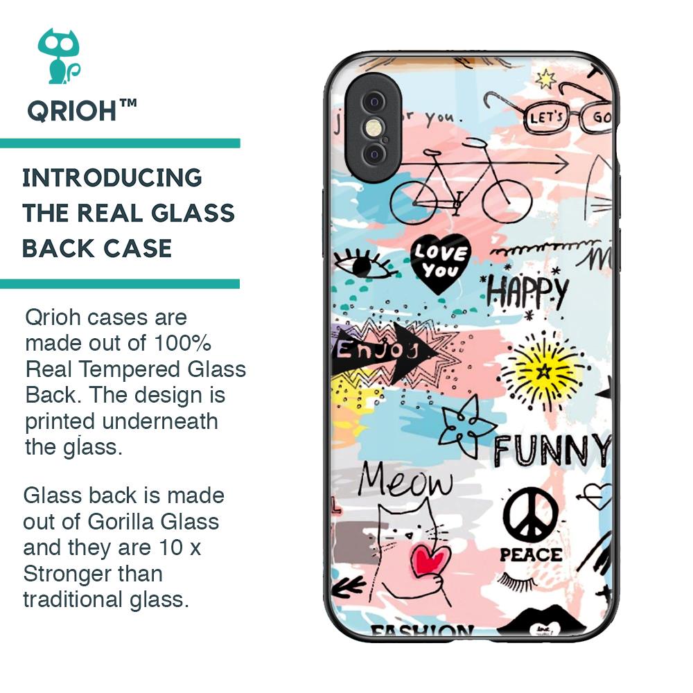 Just For You Glass Case For iPhone XS Max