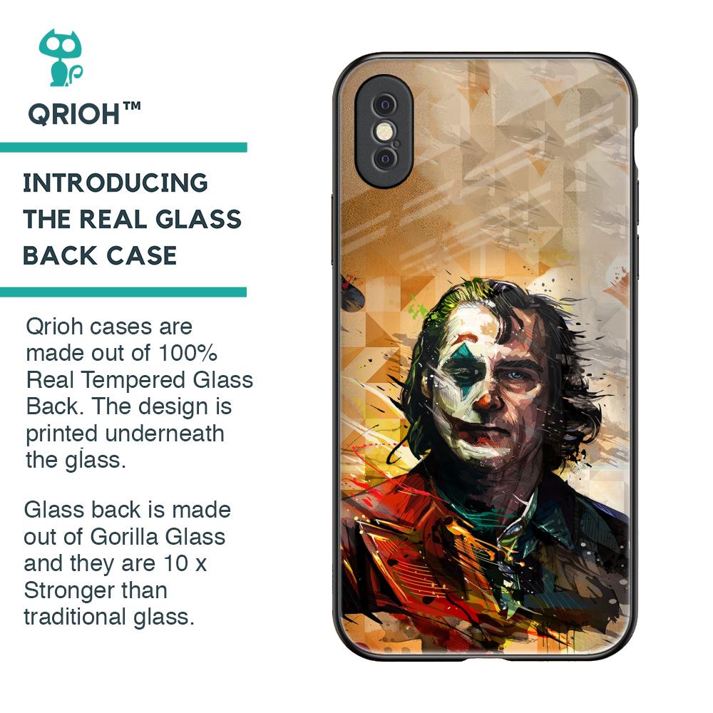 Psycho Villain Glass Case for iPhone XS Max