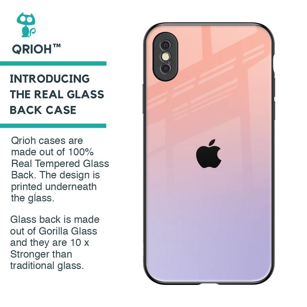 Dawn Gradient Glass Case for iPhone XS Max
